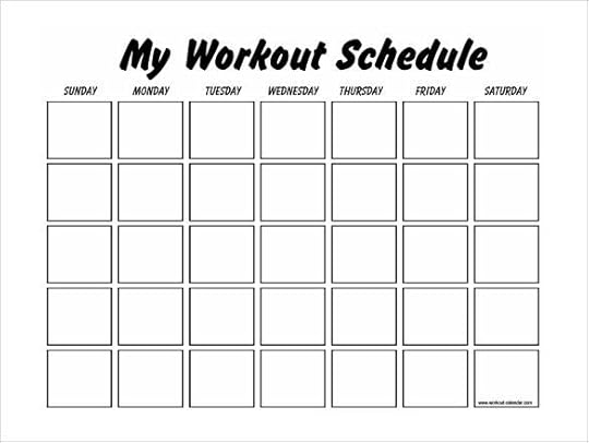 pdf docs free premium templates workout calendar