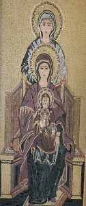 Mosaic in St. George's Church, Madaba, Jordan