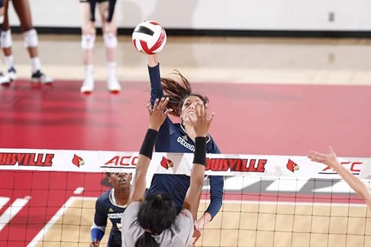 Jackets Drop ACC Road Match at Louisville Volleyball