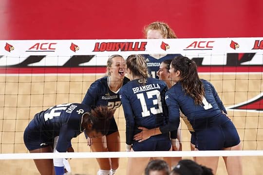 Jackets Drop ACC Road Match at Louisville Volleyball