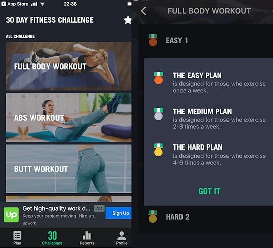 30 Day Fitness Challenge App Review Positive Fit