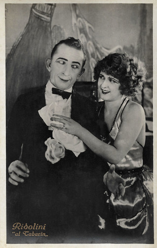 Larry Semon and Kathleen Myers in The Midnight Cabaret (1923)
