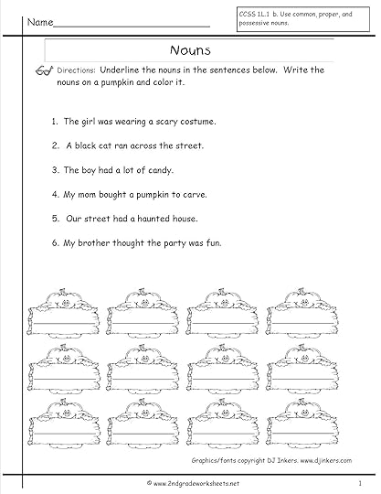 20 possessive nouns worksheets 1st grade worksheet for kids