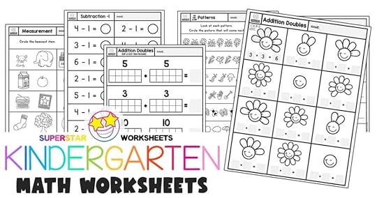 kindergarten worksheets superstar worksheets