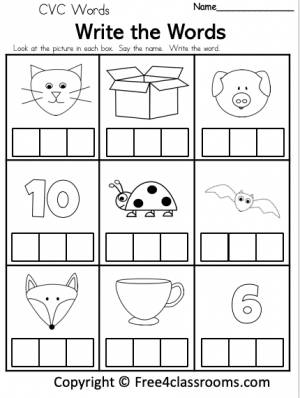 kindergarten worksheets free printable worksheets
