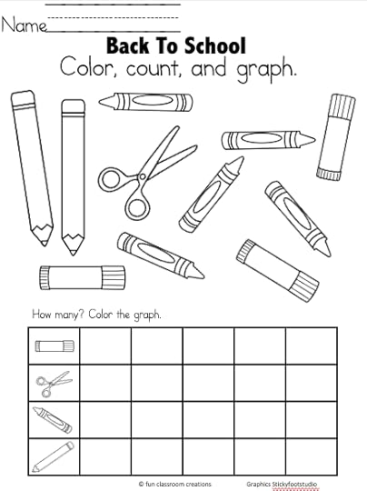 free back to school kindergarten math worksheet made by teachers
