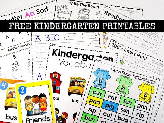 free kindergarten activities and worksheets simply kinder