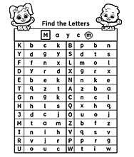 free printable worksheets for kids alphabet and letters