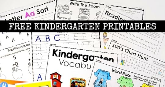 free kindergarten activities and worksheets simply kinder