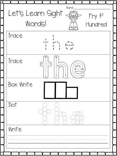 kindergarten worksheets etsy