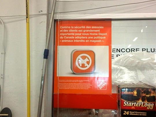 No more dogs at Home Depot because of a nose Montreal