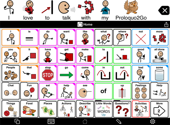 Proloquo2Go Symbolbased AAC for iOS AssistiveWare