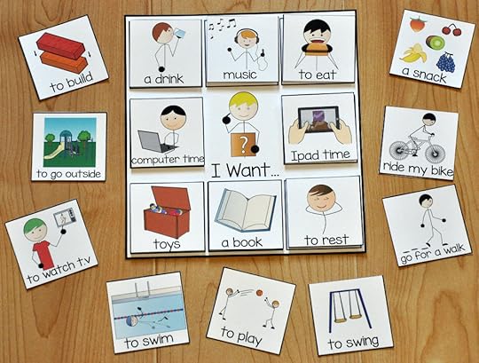 I Want Choice Card 1.00 File Folder Games at File