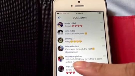 Don't trust cameron dallas phone number on Instagram