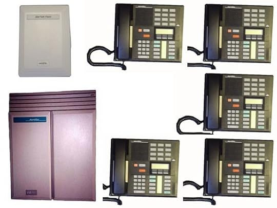 Nortel Meridian Small Business Phone System Complete with
