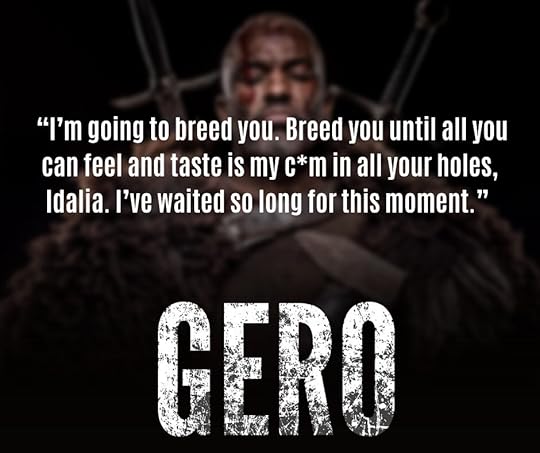 cover reveal for Gero by YD La Mar