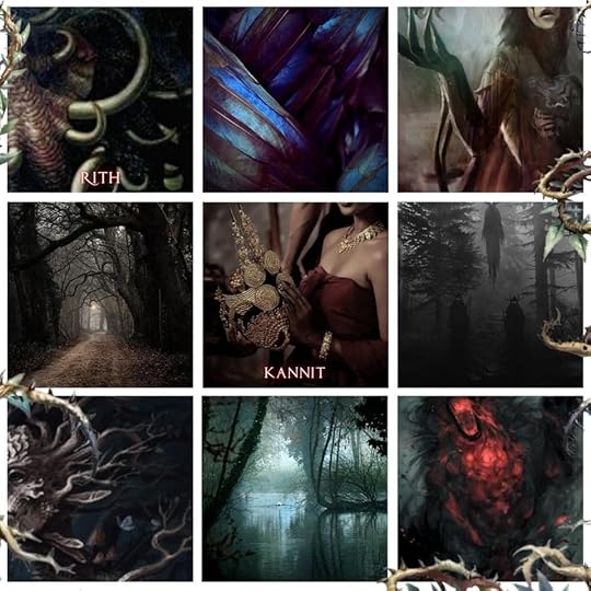 mood board for YD La Mar’s story