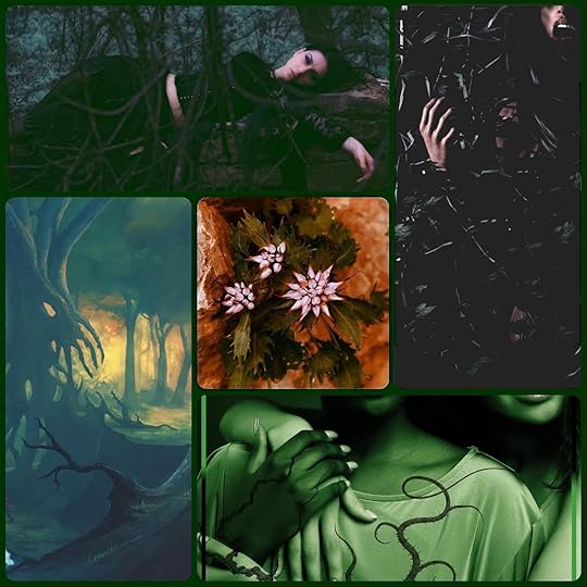 mood board for Helena Novak & Natalia Prim’s story