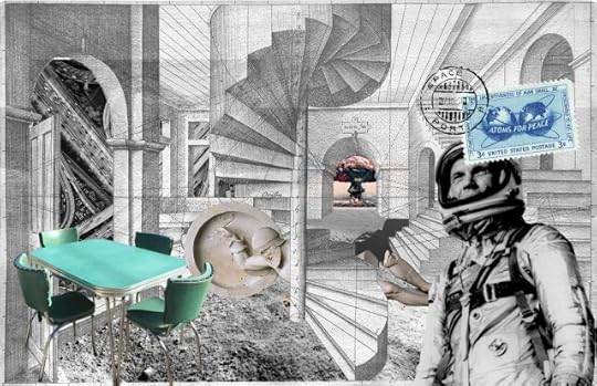 Collage for Science Fiction and Other Suspect Ruminations Banner