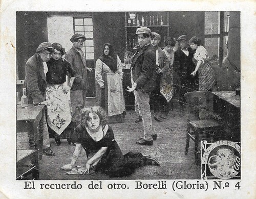 Lyda Borelli in La memoria dell'altro (1914)