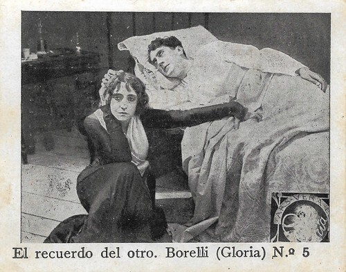 Lyda Borelli in La memoria dell'altro (1914)