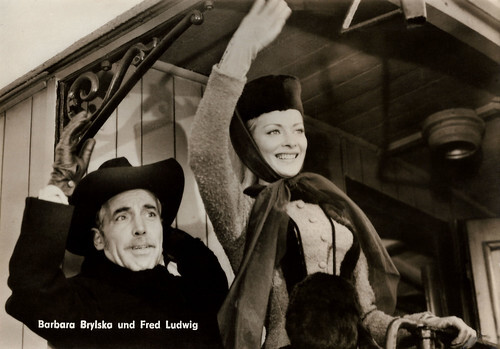 Barbara Brylska and Fred Ludwig in Weisse Wölfe (1969)