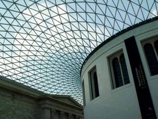 British Museum ceiling, London. Ailish Sinclair | Author