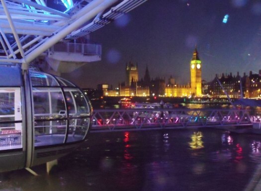 London Eye at night. UK. Ailish Sinclair | Author
