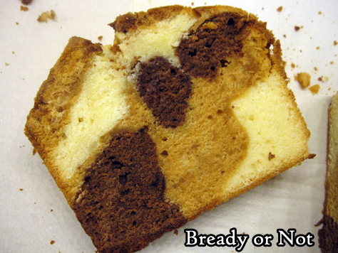 Bready or Not: Triple-Marble Pound Cake 