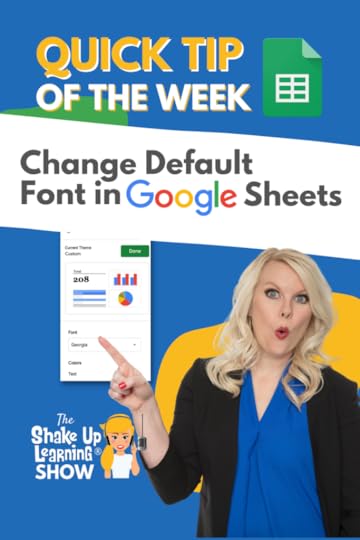 How to Change the Default Font in Google Sheets