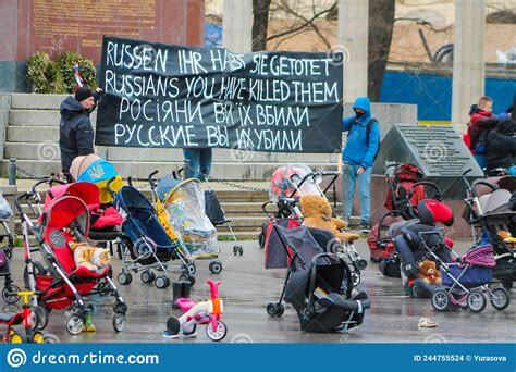 Demonstration for Memory of Children Killed by Russia ...