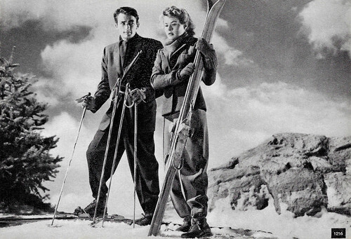 Gregory Peck and Ingrid Bergman in Spellbound (1945)