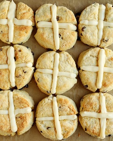 Easter Hot Cross Biscuits