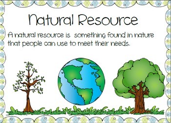 natural resources vs man made posters by nina the geek