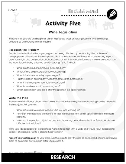 economy globalization bonus worksheets grades 5 to 8