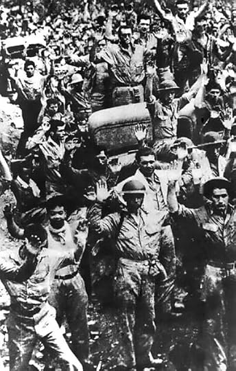 American and Filipino troops surrendering at Bataan, Luzon, Philippines, 9 Apr 1942 (US National Parks Service)