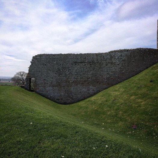 The castle ramparts 