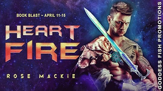 Goddess Fish book tour banner for Heart Fire