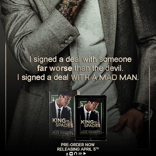 King of Spades (Wonderland, 1) by Alta Hensley Goodreads