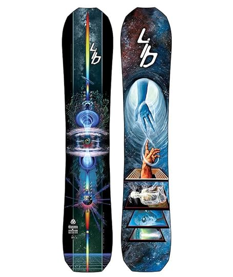 LibTech Men's Golden Orca 2022 The Source Snowboard & Skate