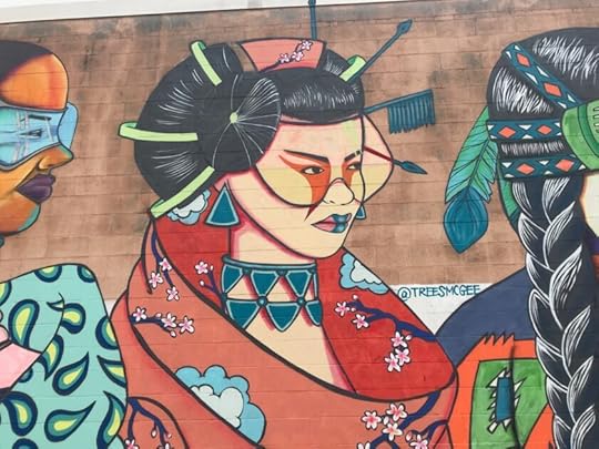 Tejanapunk mural in Houston, TX by @treesmcgee