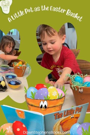 use a clay pot as an easter basket and read The Little Pot