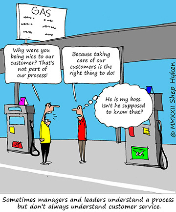 Leaders May Not Understand Customer Service