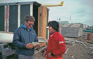 Peter Baril, left, the man with a plan