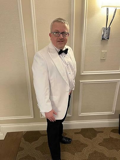 David Pedersen in James Bond Tux