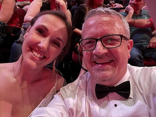 Cristi and David at Cirque du Soleil