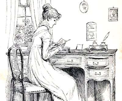 Elizabeth Bennet - Pride and Prejudice illustration