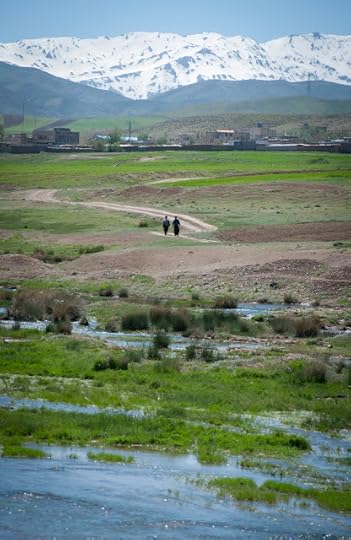 The road from Borujerd to Chelgerd, Iran