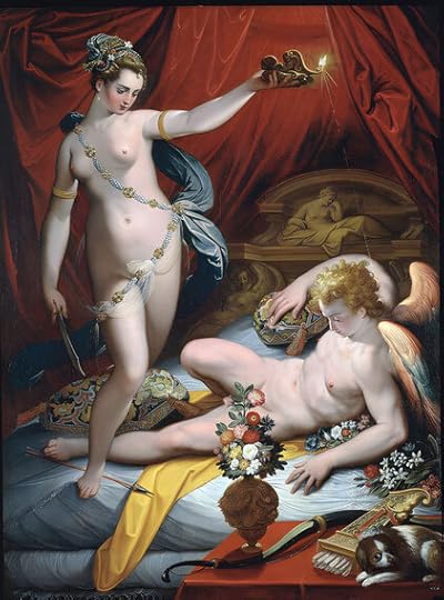 Psyché découvre Éros – Jacopo del Zucchi – 1589