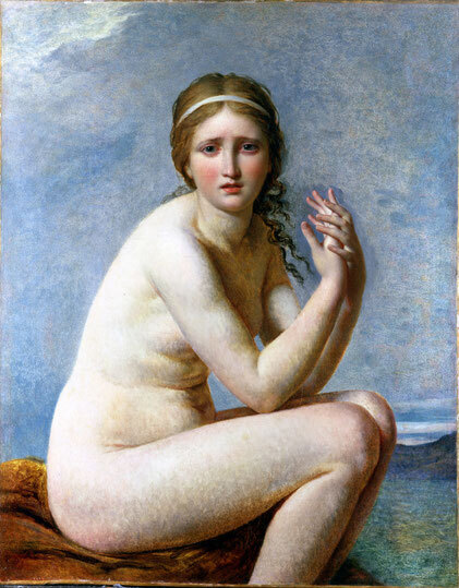 Psyché abandonnée – Jacques-Louis David – 1795